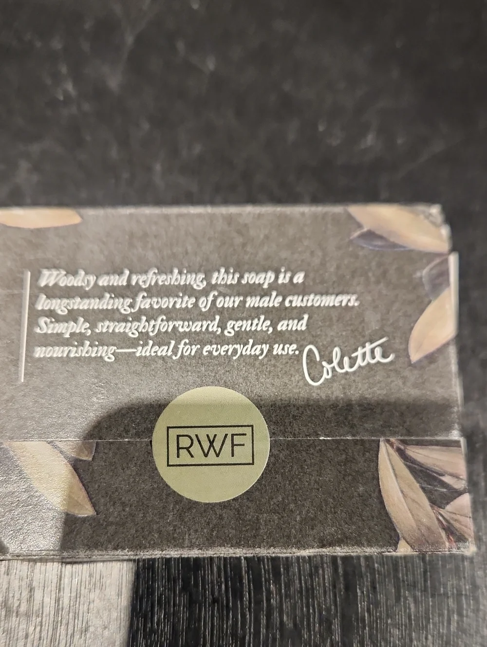 NIB Rainwater Farm Baylime 3.75 Oz Bar Soap